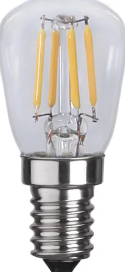 E14 Päron Dimbar 2.8W 2700K 250lm Klar LED-Lampa