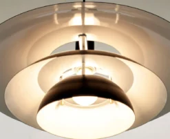 EPSILON Taklampa 45cm Svart