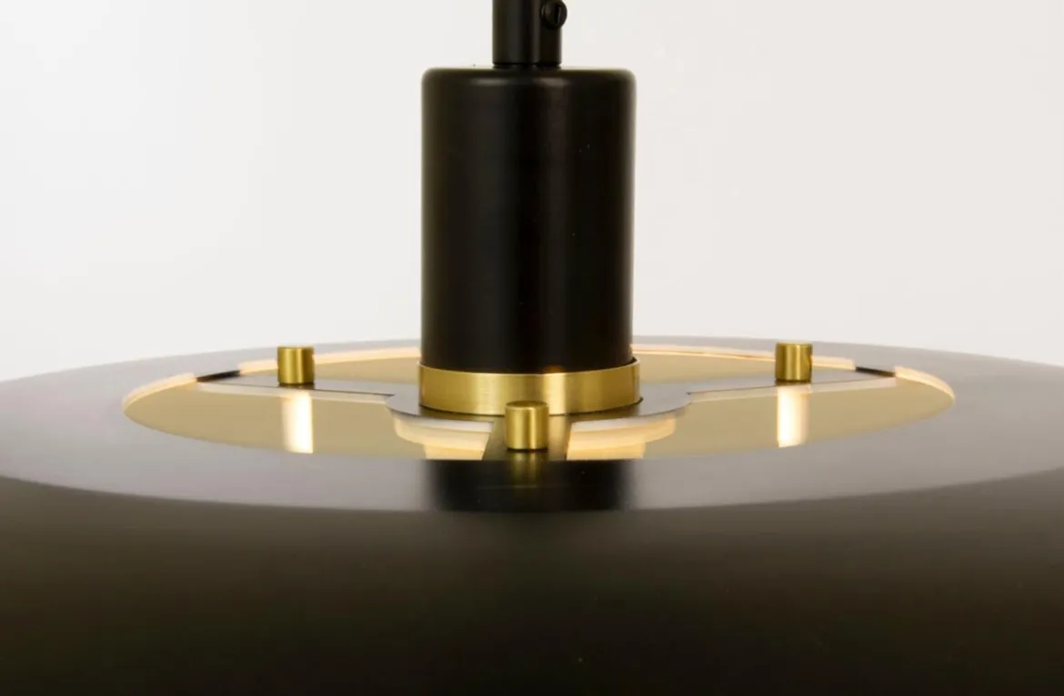 EPSILON Taklampa 45cm Svart