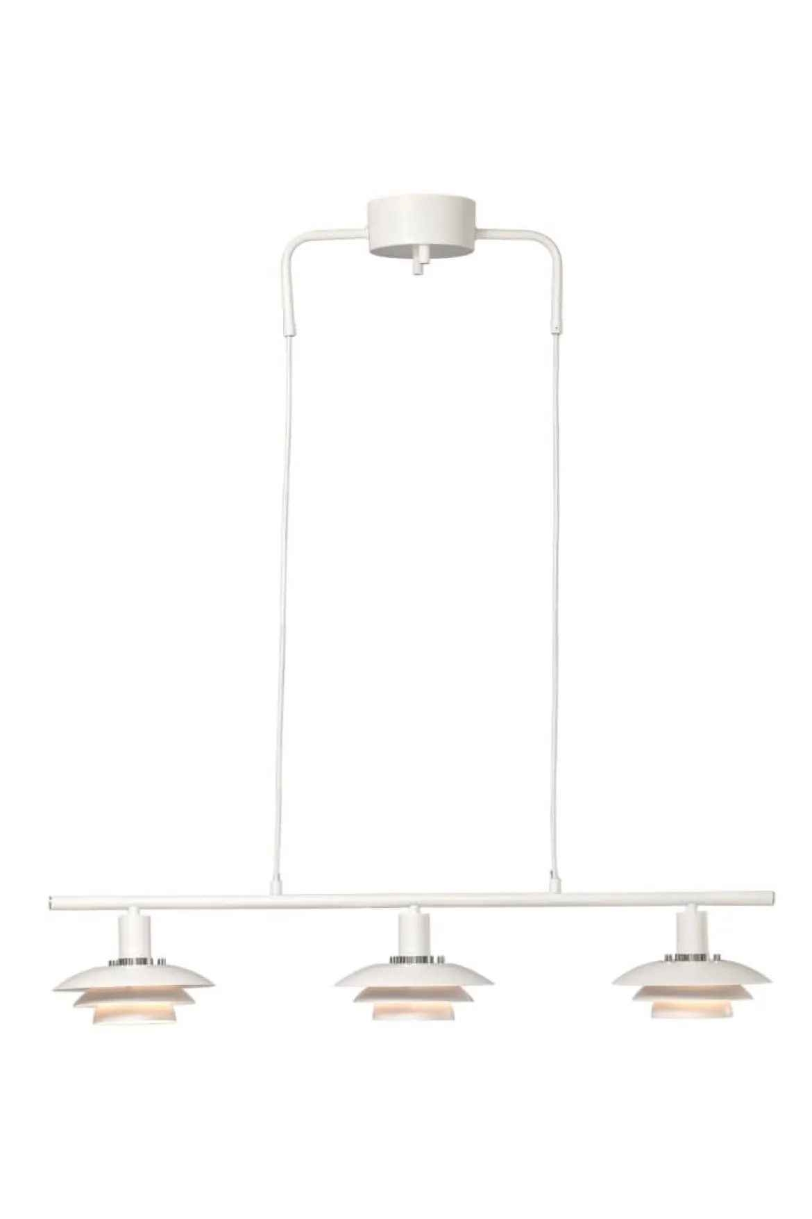 EPSILON Taklampa 86cm Vit