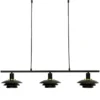 Epsilon Takpendel 86cm Svart/Guld/Krom