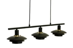 Epsilon Takpendel 86cm Svart/Guld/Krom