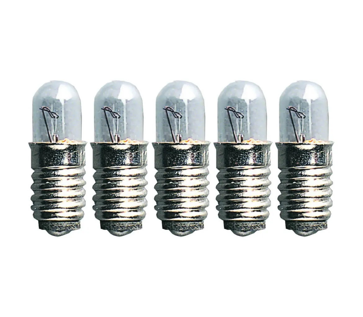 E5 Reservlampa Micro 5-Pack 12V 0.8W Klar