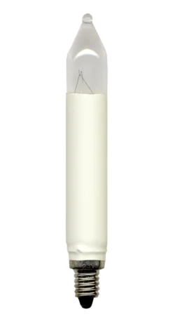 E10 Reservlampa 2-pack 16V 10,3cm Klar/Vit