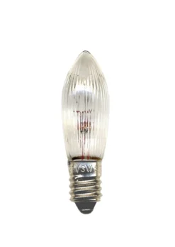 E10 Reservlampa 3-pack 55V Transparent