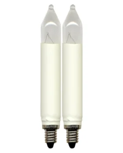 E10 Reservlampa Skaftlampa 2-Pack 8V Klar