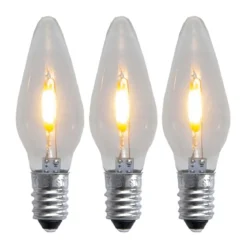 E10 Reservlampa Universal LED 3-Pack 23-55V AC/DC Klar