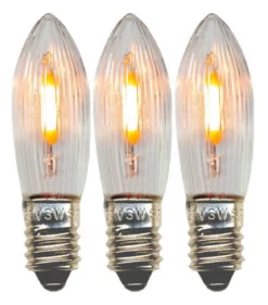 E10 Reservlampa Universal Topplampa 3-Pack 14-55V AC LED
