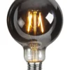 E27 Rökfärgad Glob95 1.8W 2100k 80lm LED-Lampa