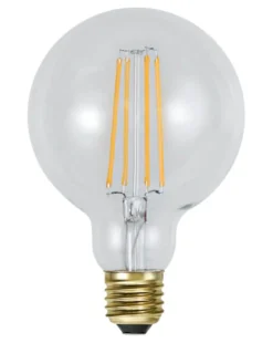 E27 SoftGlow Dimbar Glob95 3.6W 2100K 320lm LED-Lampa