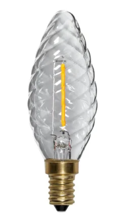 E14 SoftGlow Kronljus Twist 0.8W 2100K 70lm LED-Lampa