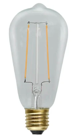 E27 SoftGlow Navigation 2.3W 2100K 230lm LED-Lampa