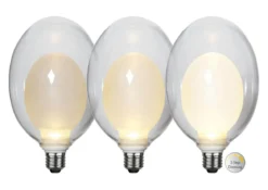 E27 3-stegs Dimbar Space Glob 19,7cm 3.5W 2700K 350lm LED-Lampa
