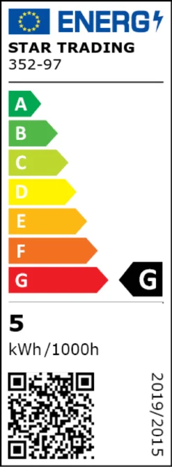 E27 Toppförseglad Guld Normal 4,8W 2700K 400lm LED-Lampa