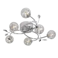 ETSY Plafond 65cm Krom glitter