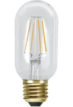 E27 Tubural Dimbar 1.6W 2100K 140lm Klar LED-Lampa