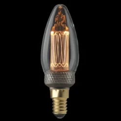 E14 UNI-K Kron Klar Dimbar 2,3W 1800K 70lm