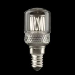 E14 UNI-K Päron Klar 3000K 1W 40lm Dimbar