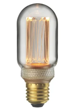 E27 UNI-K Tubural Klar Dimbar 3,5W 1800K 120lm