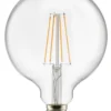 E27 UNI-LEDISON Glob125 Klar 2200K 7,5W 700lm Dimbar
