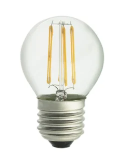 E27 UNI-LEDISON Klot Klar 2200K 4W 350lm Dimbar