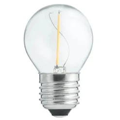 E27 UNI-LEDISON Klot Klar 1W 2700K 120lm