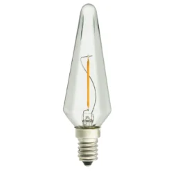 E14 UNI-LEDISON Kron Prisma Klar 1W 2700K 100lm LED-Lampa
