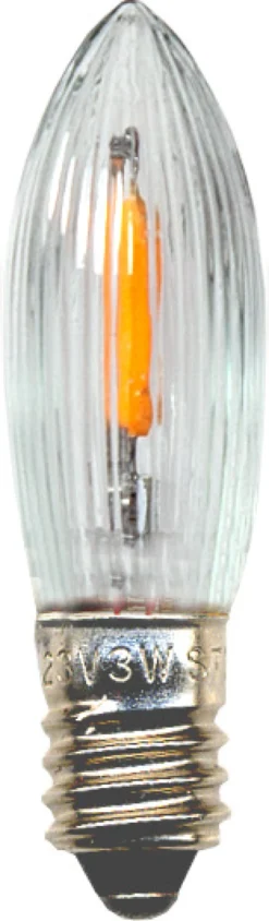E10 Universal LED Reservlampa 7-pack 14-55V Transparent