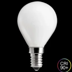 E14 UNI-WHITE Klot Opal 0,8W 2700K 45lm Dimbar