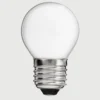E27 UNI-WHITE Klot Opal 0,8W 2700K 45lm Dimbar