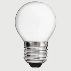 E27 UNI-WHITE Klot Opal 0,8W 2700K 45lm Dimbar