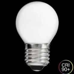 E27 UNI-WHITE Klot Opal 0,8W 2700K 45lm Dimbar
