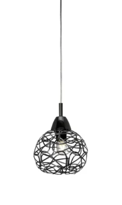 EXCEL Fönsterlampa 18cm Svartkrom