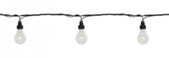 EXTRA SYSTEM LED Ljusslinga 500cm 10LED Svart IP44