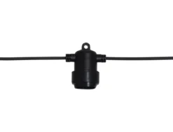 EXTRA SYSTEM 24 Ljusslinga 400cm Svart IP44