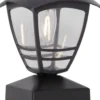 FELIX Solcellsdekoration 19cm Svart