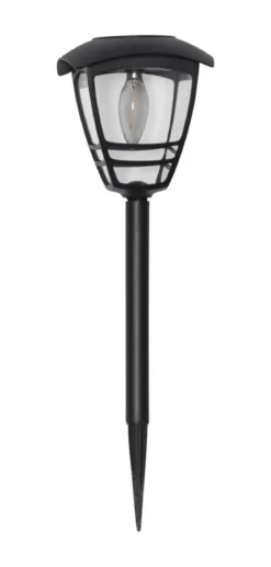 FELIX Solcells-pollare 45cm Svart IP44
