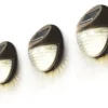 FENCY 3-PACK Solcells-Vägglykta 11cm Brun