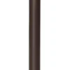 FERGUS Solcells-pollare 35cm Brun
