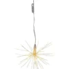 FIREWORK Hängande dekoration 16cm 80LED Silver