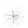 FIREWORK Hängande dekoration 26cm 120LED Svart