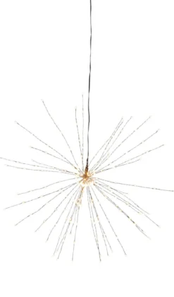 FIREWORK Hängande dekoration 45cm 200LED Svart