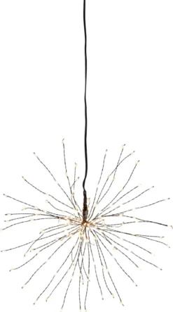 Firework hängande dekoration 26cm svart