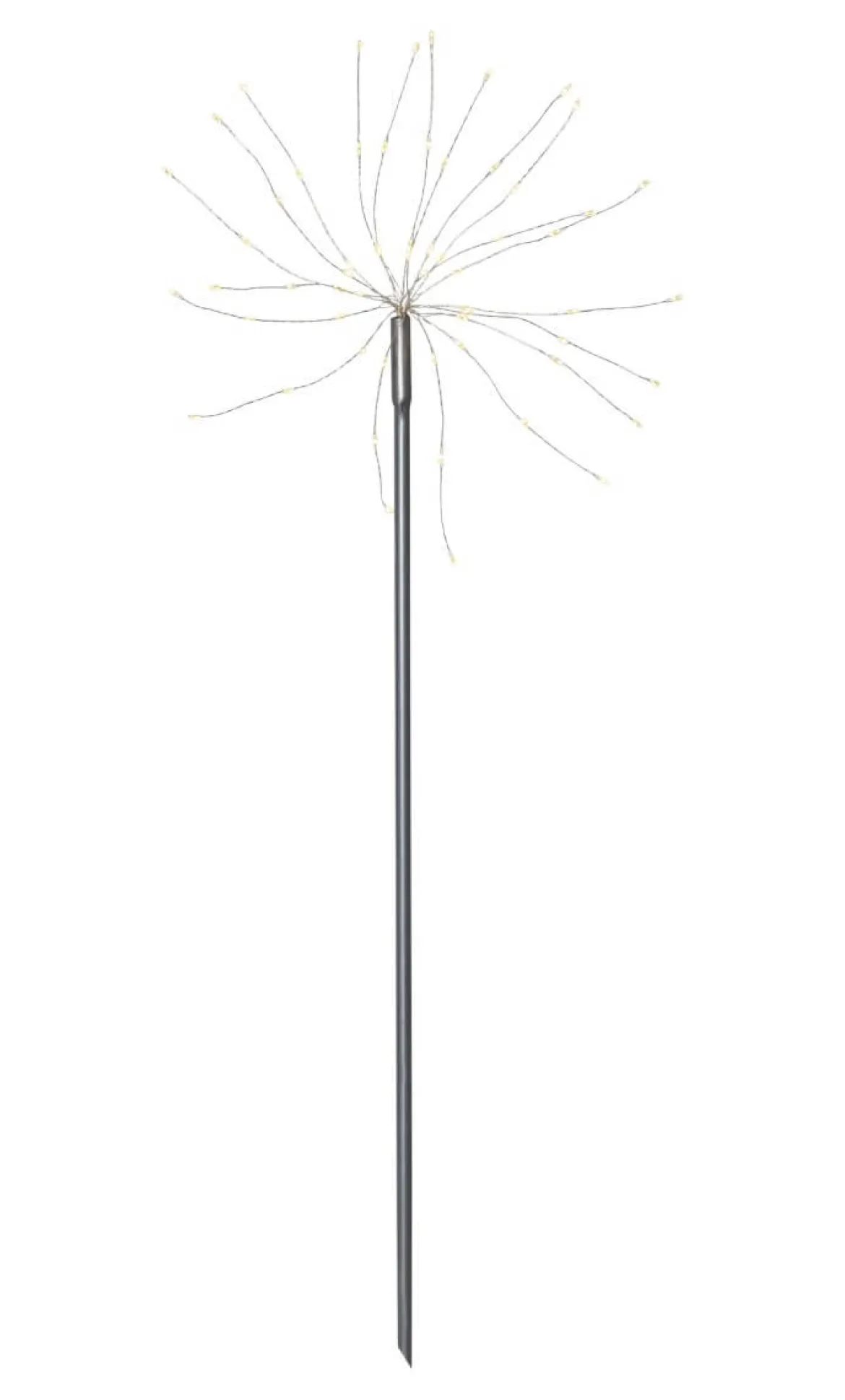 FIREWORK 3-Pack Utedekoration 65cm 180LED Silver IP44