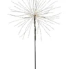 FIREWORK Stjärna på fot 50cm 120LED Svart
