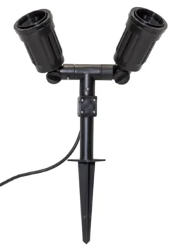 FIXTURE Spotlight Utomhus 27cm Svart IP44