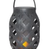 FLAME Solcellsdekoration 23cm Grå IP44