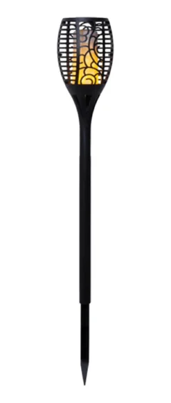 FLAME Solcellsfackla 54cm Svart