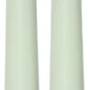 FLAMME CANDY LED-Antikljus 2-pack 26cm Grön