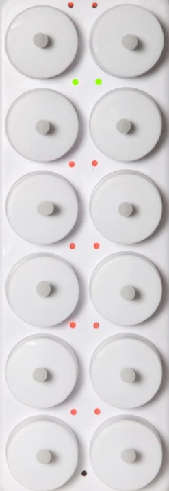FLAMME CHARGE Värmeljus 12-pack 28,5cm